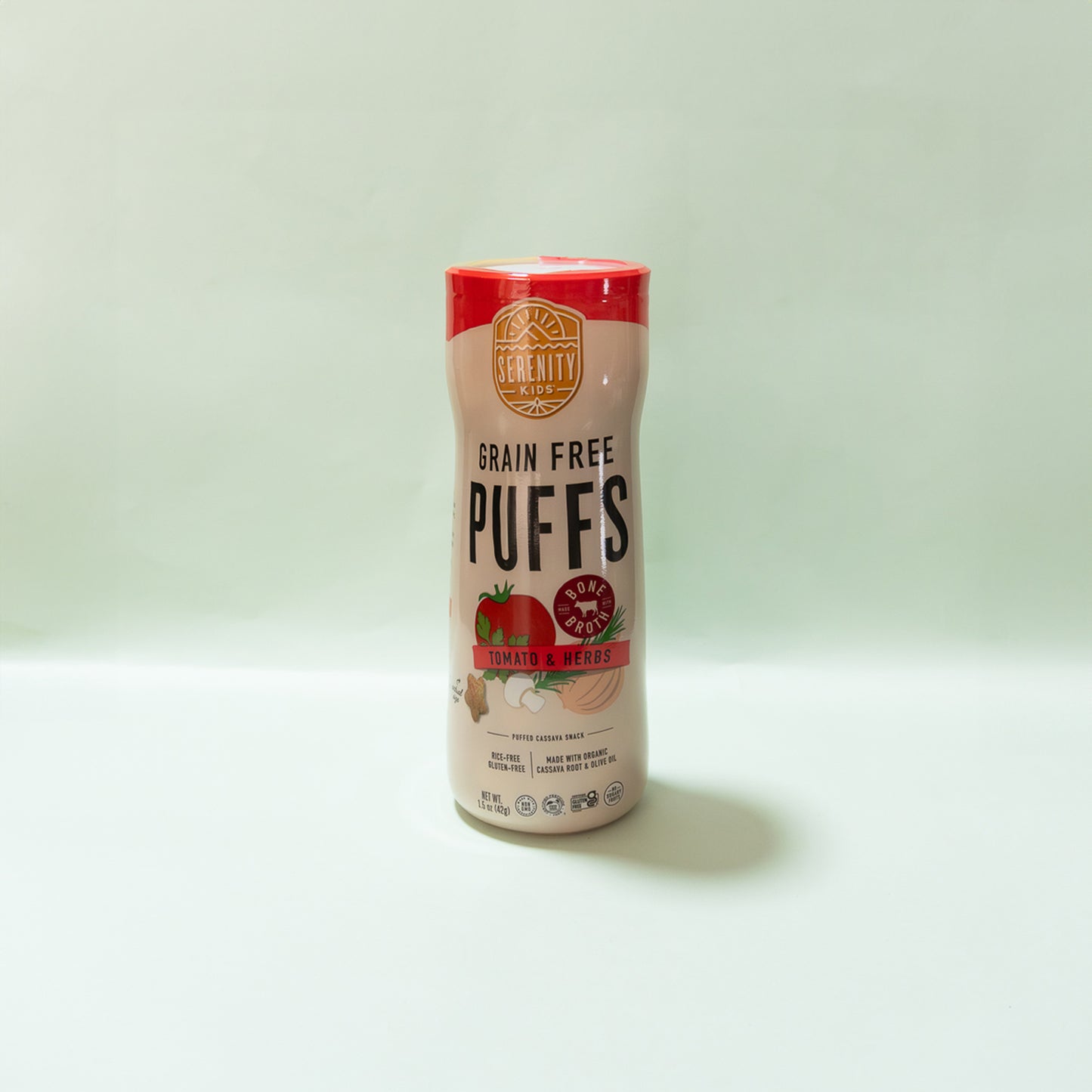 Serenity Kids snacks de tomate y hierbas