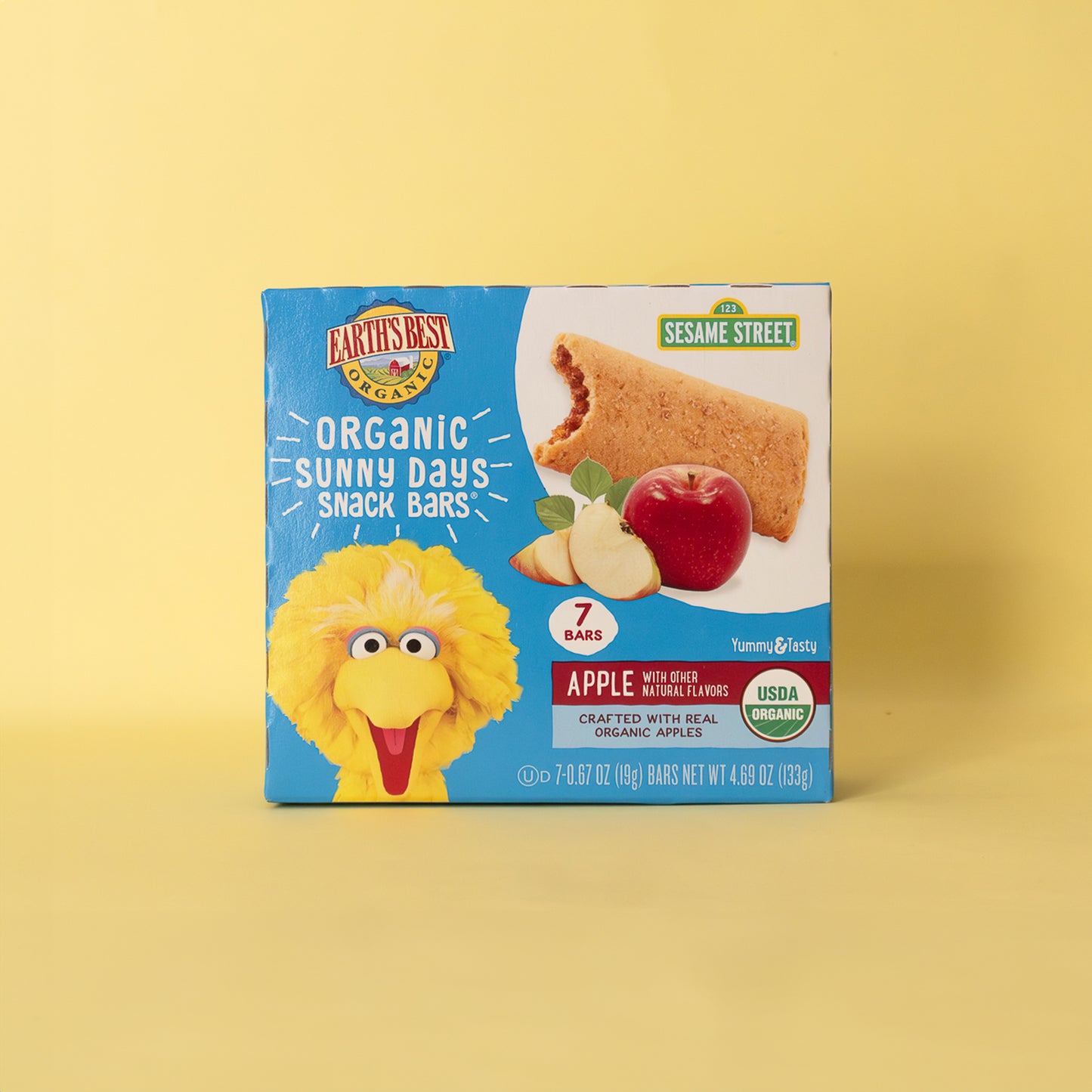 Sunny Days, barras de snack de manzana