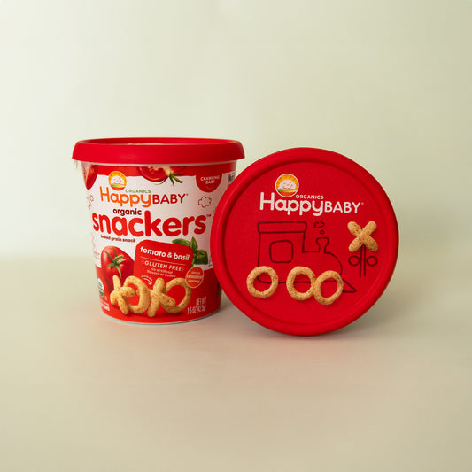 HappyBaby Snackers de manzana